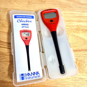 Hanna Instruments Red & Black pH Tester One Size Hardly Used